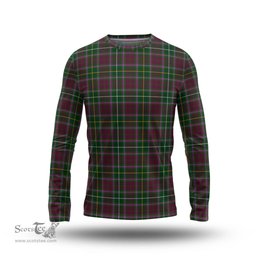 ScotsTee Shop Scottish Crosbie Clan Tartan Long Sleeve T Shirt