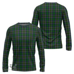 ScotsTee Shop Scottish Cockburn Clan Tartan Long Sleeve T Shirt