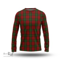ScotsTee Shop Scottish Dunbar Clan Tartan Long Sleeve T Shirt