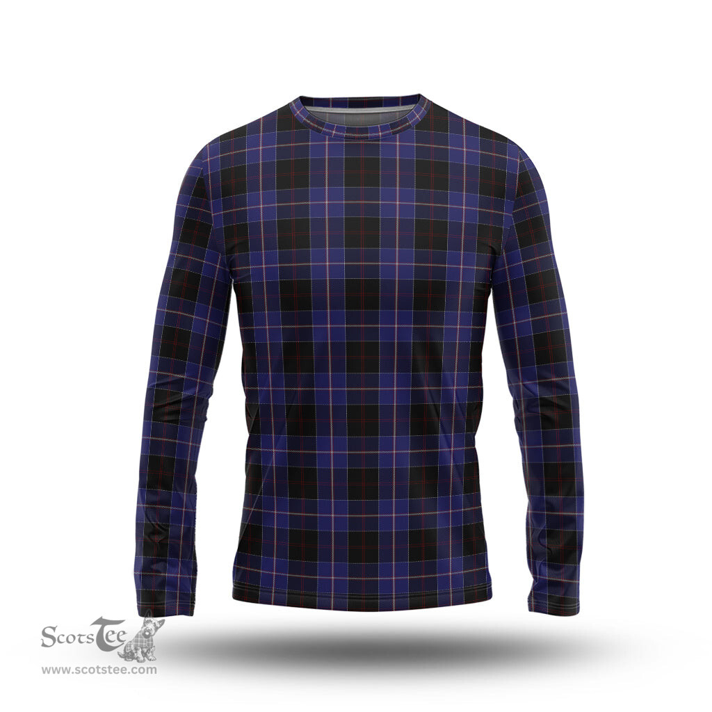 ScotsTee Shop Scottish Dunlop Clan Tartan Long Sleeve T Shirt