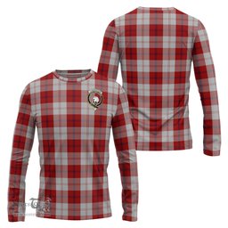 ScotsTee Shop Scottish Cunningham Dress Clan Crest Tartan Long Sleeve T Shirt