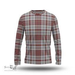 ScotsTee Shop Scottish Clayton Clan Tartan Long Sleeve T Shirt