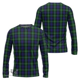 ScotsTee Shop Scottish Forbes Clan Tartan Long Sleeve T Shirt