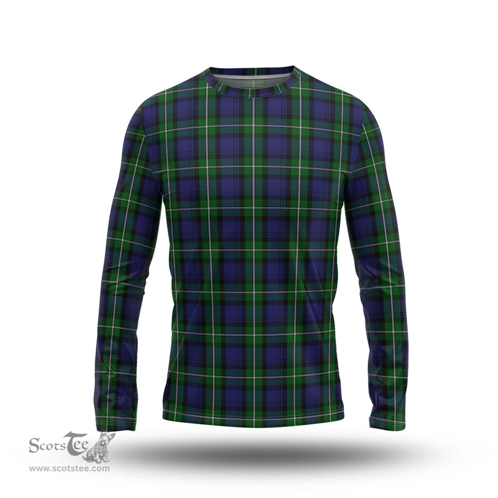 ScotsTee Shop Scottish Forbes Clan Tartan Long Sleeve T Shirt