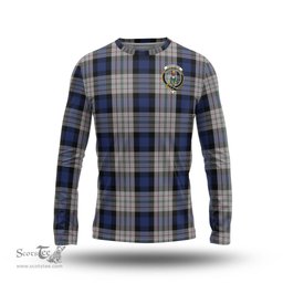 ScotsTee Shop Scottish Ferguson Dress Clan Crest Tartan Long Sleeve T Shirt