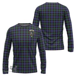 ScotsTee Shop Scottish Fletcher Modern Clan Crest Tartan Long Sleeve T Shirt