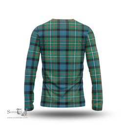ScotsTee Shop Scottish Ferguson Ancient Clan Crest Tartan Long Sleeve T Shirt
