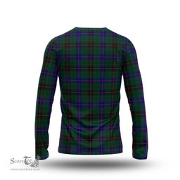 ScotsTee Shop Scottish Davidson Modern Clan Crest Tartan Long Sleeve T Shirt