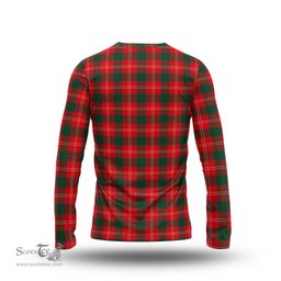 ScotsTee Shop Scottish Fenton Clan Crest Tartan Long Sleeve T Shirt