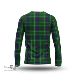 ScotsTee Shop Scottish Duncan Clan Crest Tartan Long Sleeve T Shirt