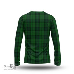 ScotsTee Shop Scottish Dunbar Hunting Clan Crest Tartan Long Sleeve T Shirt