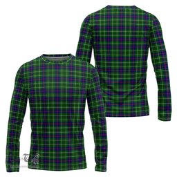 ScotsTee Shop Scottish Duncan Modern Clan Tartan Long Sleeve T Shirt