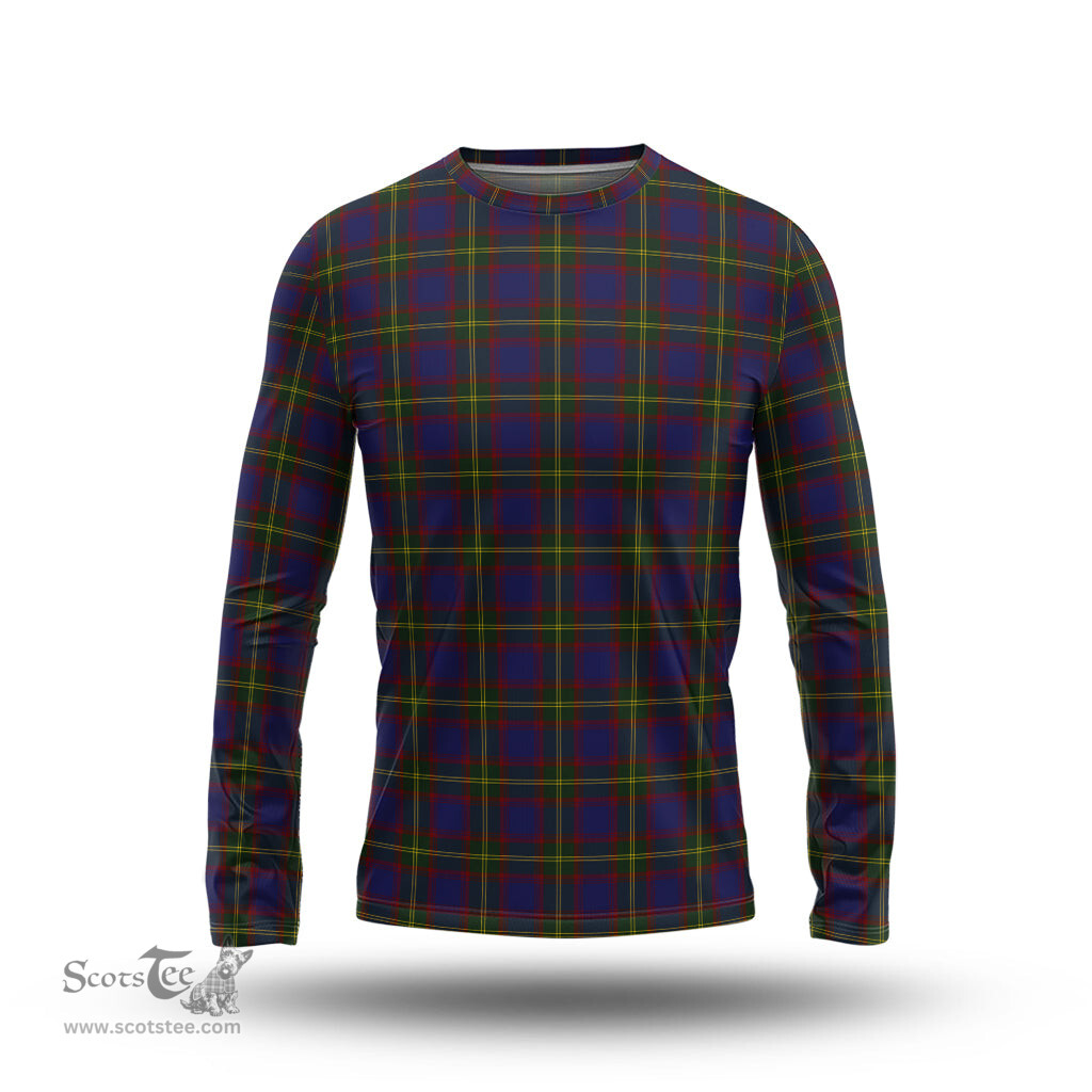 ScotsTee Shop Scottish Durie Clan Tartan Long Sleeve T Shirt