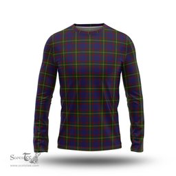 ScotsTee Shop Scottish Durie Clan Tartan Long Sleeve T Shirt