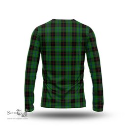 ScotsTee Shop Scottish Douglas Black Clan Tartan Long Sleeve T Shirt