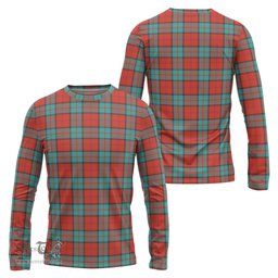 ScotsTee Shop Scottish Dunbar Ancient Clan Tartan Long Sleeve T Shirt