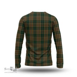 ScotsTee Shop Scottish Fitzsimmons Clan Tartan Long Sleeve T Shirt