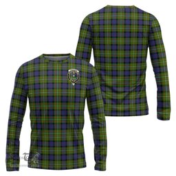 ScotsTee Shop Scottish Ferguson Modern Clan Crest Tartan Long Sleeve T Shirt