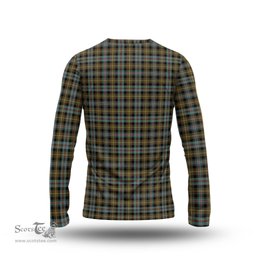 ScotsTee Shop Scottish Farquharson Weathered Clan Crest Tartan Long Sleeve T Shirt