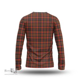 ScotsTee Shop Scottish Cumming Hunting Weathered Clan Tartan Long Sleeve T Shirt