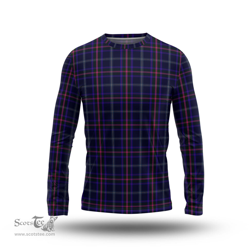 ScotsTee Shop Scottish Fitzgerald Hunting Clan Tartan Long Sleeve T Shirt