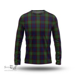 ScotsTee Shop Scottish Cunningham Hunting Clan Tartan Long Sleeve T Shirt
