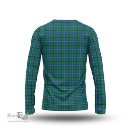 ScotsTee Shop Scottish Douglas Ancient Clan Crest Tartan Long Sleeve T Shirt