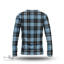 ScotsTee Shop Scottish Clark Ancient Clan Crest Tartan Long Sleeve T Shirt