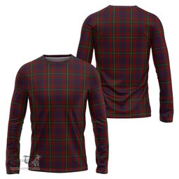 ScotsTee Shop Scottish Clare County Ireland Clan Tartan Long Sleeve T Shirt