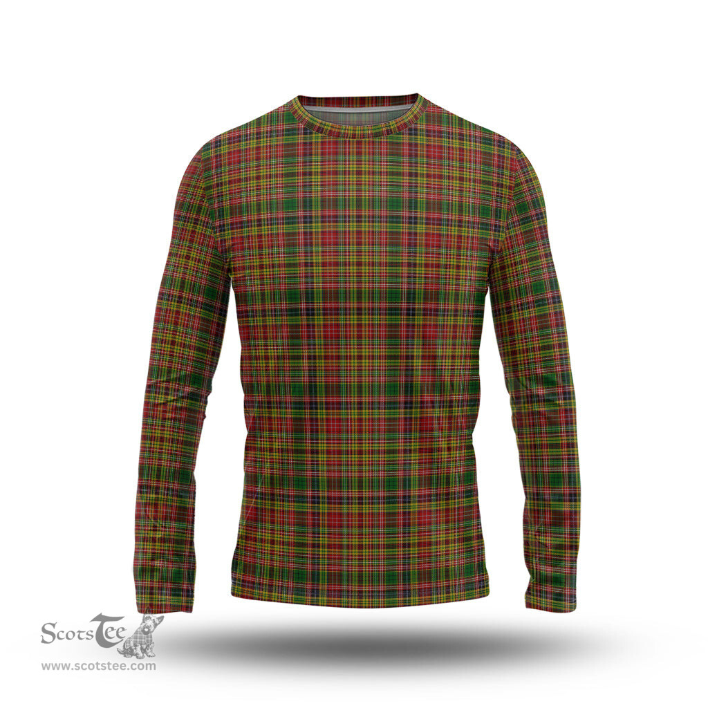ScotsTee Shop Scottish Drummond of Strathallan Clan Tartan Long Sleeve T Shirt