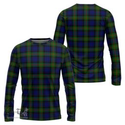 ScotsTee Shop Scottish Gunn Modern Clan Tartan Long Sleeve T Shirt