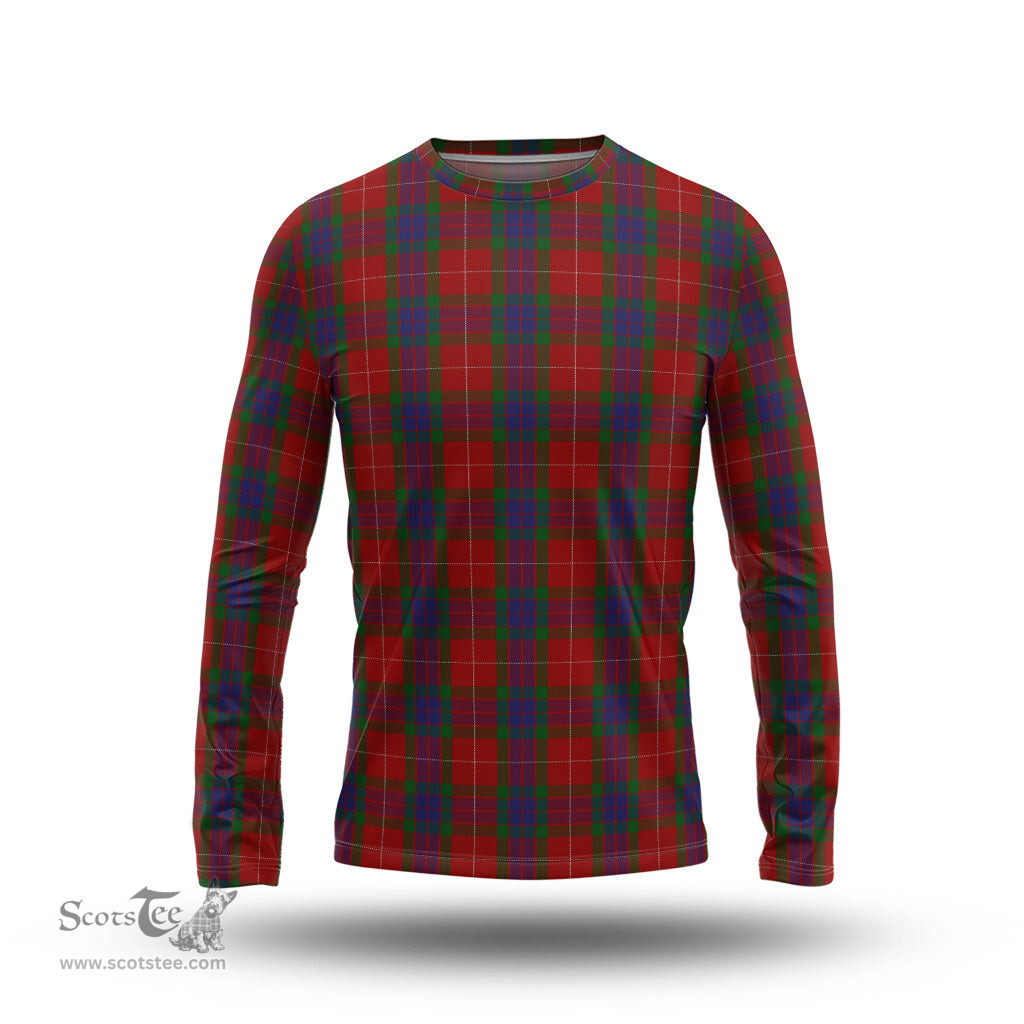 ScotsTee Shop Scottish Fraser Clan Tartan Long Sleeve T Shirt