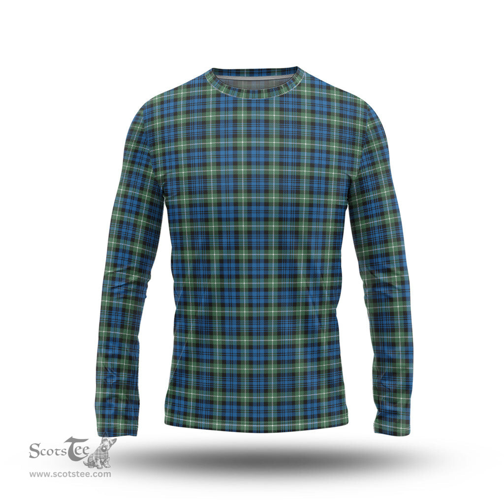 ScotsTee Shop Scottish Lamont Ancient Clan Tartan Long Sleeve T Shirt