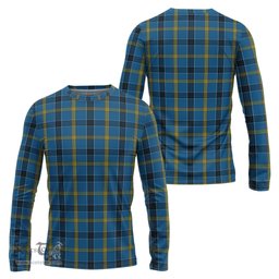ScotsTee Shop Scottish Laing Clan Tartan Long Sleeve T Shirt