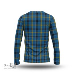 ScotsTee Shop Scottish Laing Clan Tartan Long Sleeve T Shirt