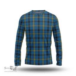 ScotsTee Shop Scottish Laing Clan Tartan Long Sleeve T Shirt