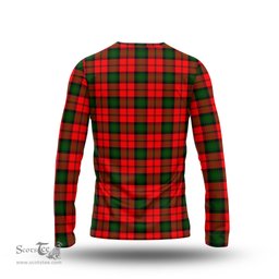 ScotsTee Shop Scottish Kerr Modern Clan Tartan Long Sleeve T Shirt