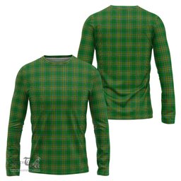 ScotsTee Shop Scottish Ireland National Clan Tartan Long Sleeve T Shirt