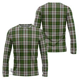 ScotsTee Shop Scottish Hay White Dress Clan Tartan Long Sleeve T Shirt