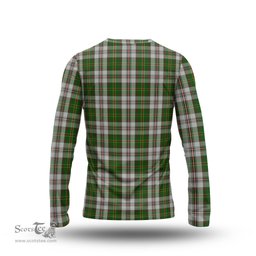 ScotsTee Shop Scottish Hay White Dress Clan Tartan Long Sleeve T Shirt