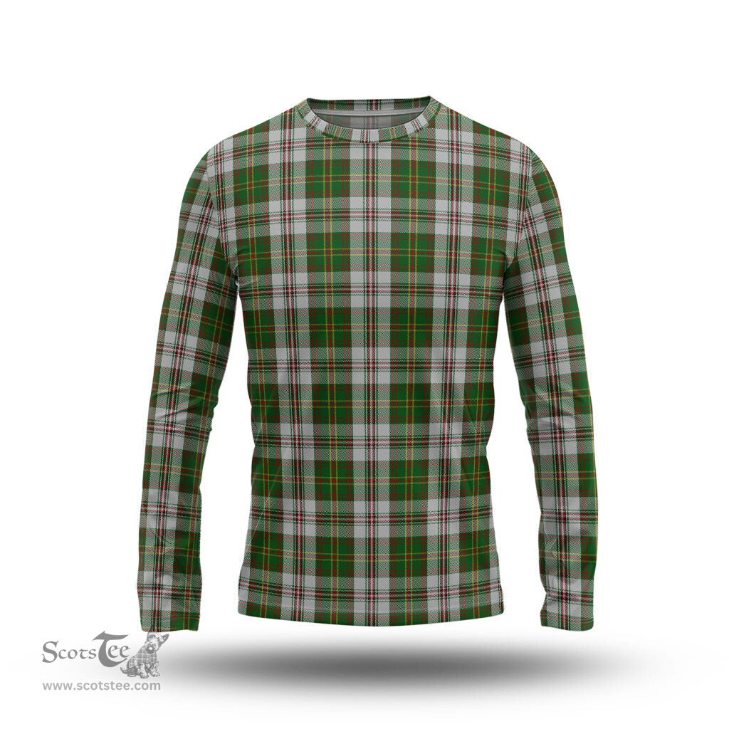 ScotsTee Shop Scottish Hay White Dress Clan Tartan Long Sleeve T Shirt