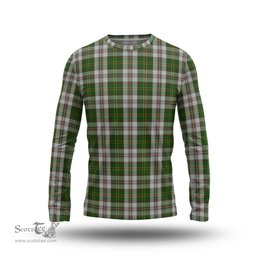 ScotsTee Shop Scottish Hay White Dress Clan Tartan Long Sleeve T Shirt