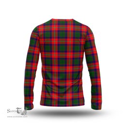ScotsTee Shop Scottish Hopkirk Clan Tartan Long Sleeve T Shirt