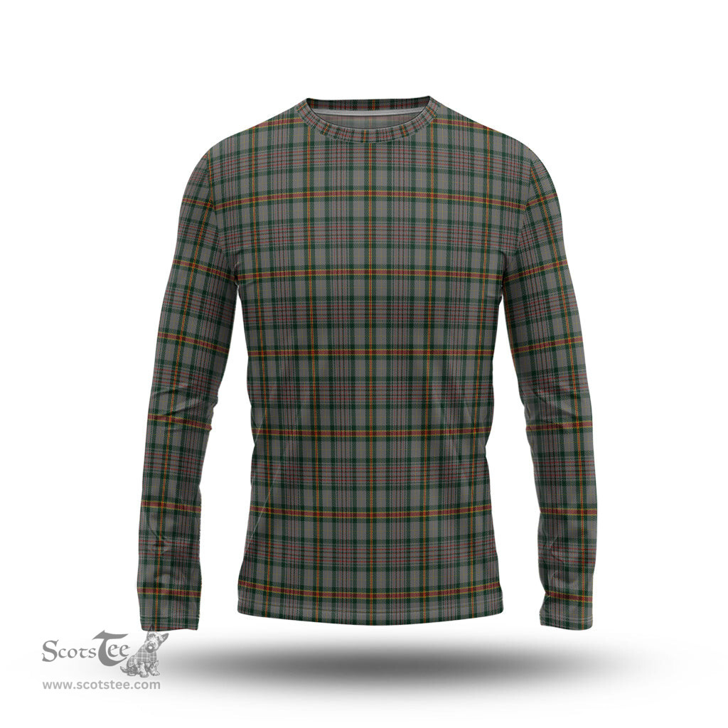ScotsTee Shop Scottish Howell of Wales Clan Tartan Long Sleeve T Shirt