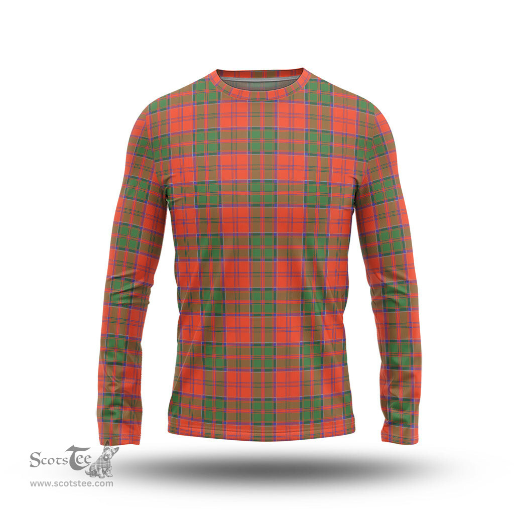 ScotsTee Shop Scottish Grant Ancient Clan Tartan Long Sleeve T Shirt