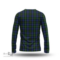 ScotsTee Shop Scottish Gow Hunting Clan Tartan Long Sleeve T Shirt