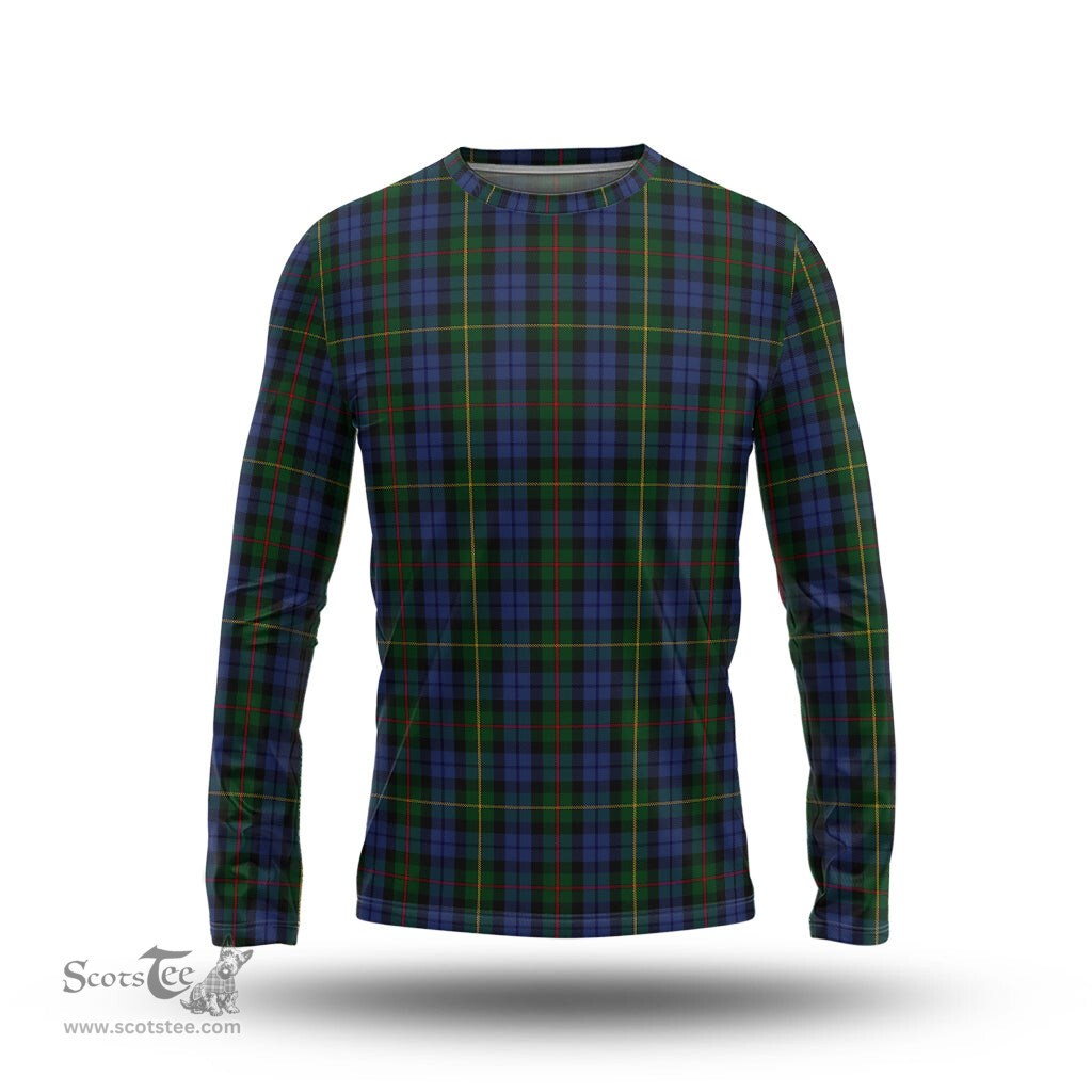 ScotsTee Shop Scottish Gow Hunting Clan Tartan Long Sleeve T Shirt
