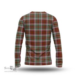 ScotsTee Shop Scottish MacAlister Dress Clan Tartan Long Sleeve T Shirt