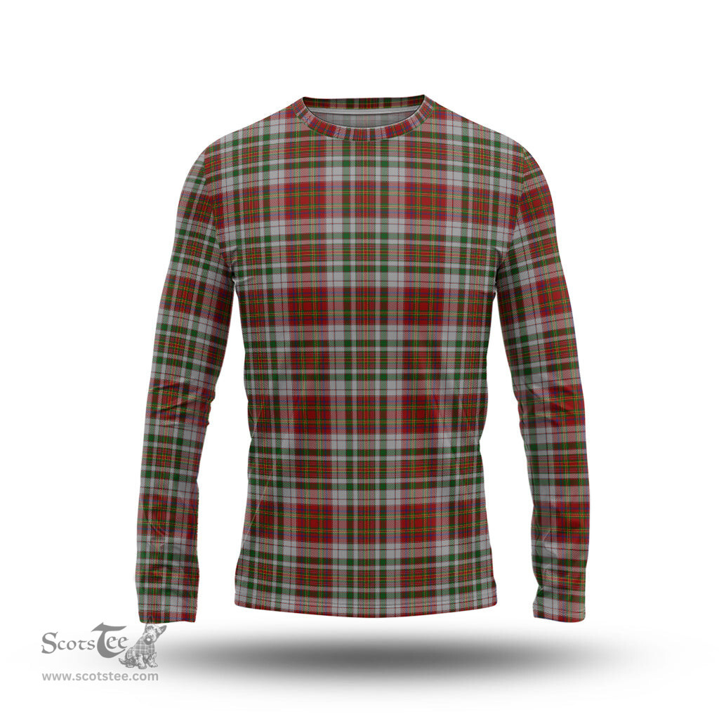 ScotsTee Shop Scottish MacAlister Dress Clan Tartan Long Sleeve T Shirt