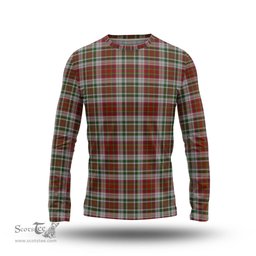 ScotsTee Shop Scottish MacAlister Dress Clan Tartan Long Sleeve T Shirt